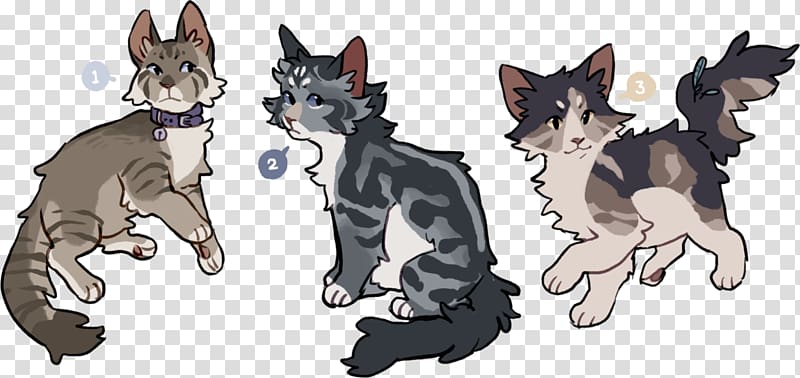 Cat Siberian Husky Kitten , group funny cat drawings transparent background PNG clipart