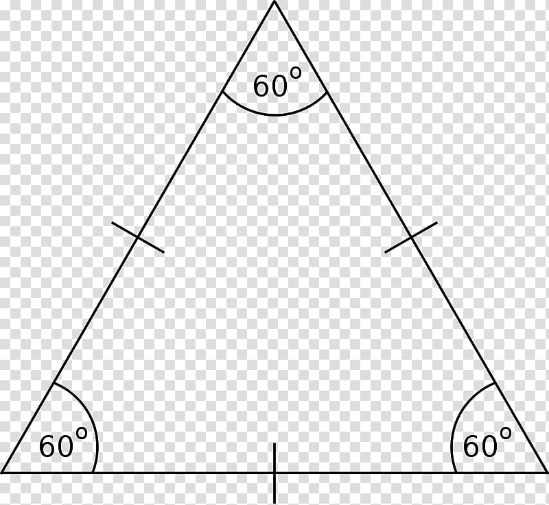 Equilateral triangle Equilateral polygon Isosceles triangle Right triangle, triangle transparent background PNG clipart