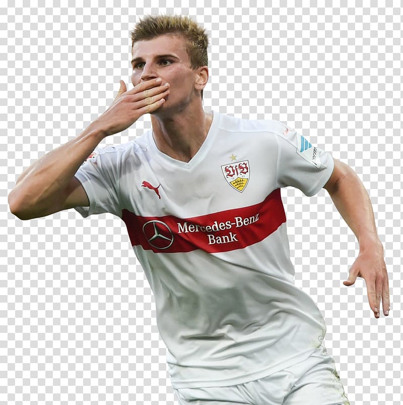 Timo Werner Jersey VfB Stuttgart Soccer player Football, Timo Werner transparent background PNG clipart