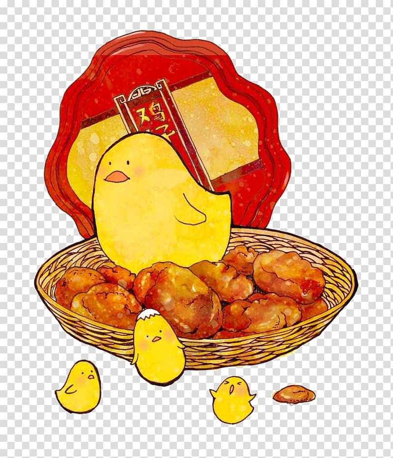 Guangzhou Dim sum Chicken Lai fun Yum cha, chick transparent background PNG clipart