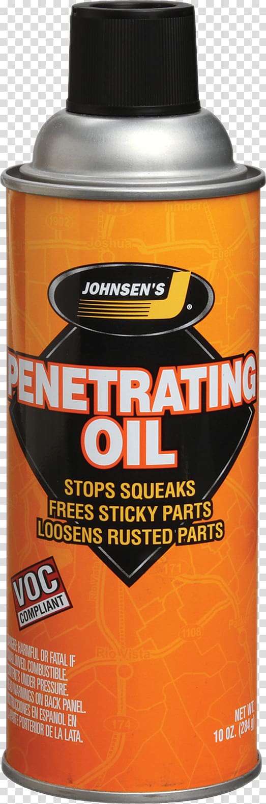 Penetrating oil Lubricant Car Aerosol spray, oil transparent background PNG clipart