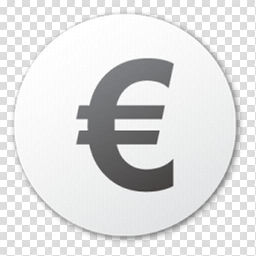 Money Logo Euro sign, euro transparent background PNG clipart