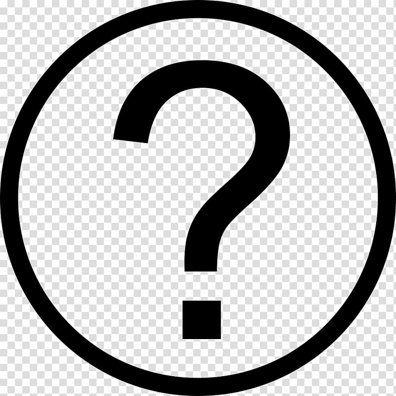 Computer Icons Arrow , question marks transparent background PNG clipart