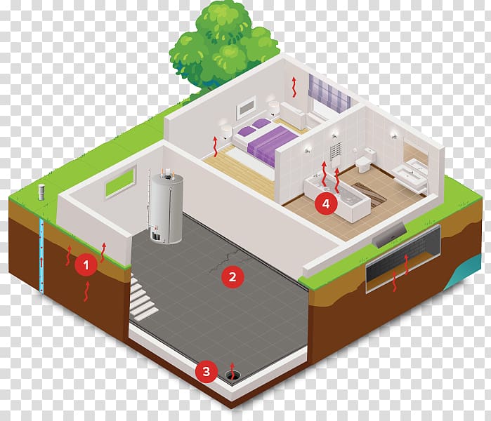 Radon mitigation House Furnace Health Effects of Radon, house transparent background PNG clipart