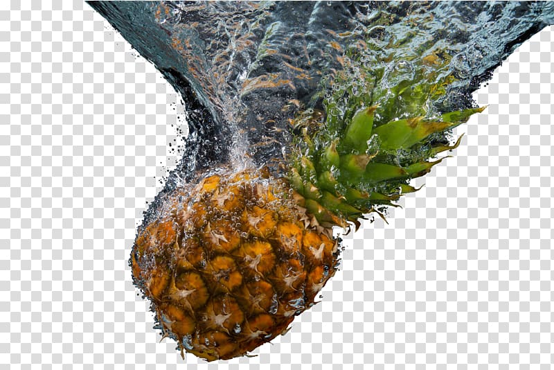 Pineapple Limeade Water Fruit .xchng, Fruits and water transparent background PNG clipart