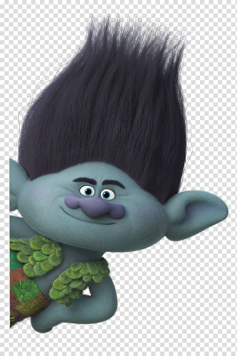 trolls colorful hair