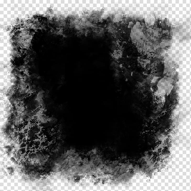 Ink Dots per inch, Black Mask transparent background PNG clipart