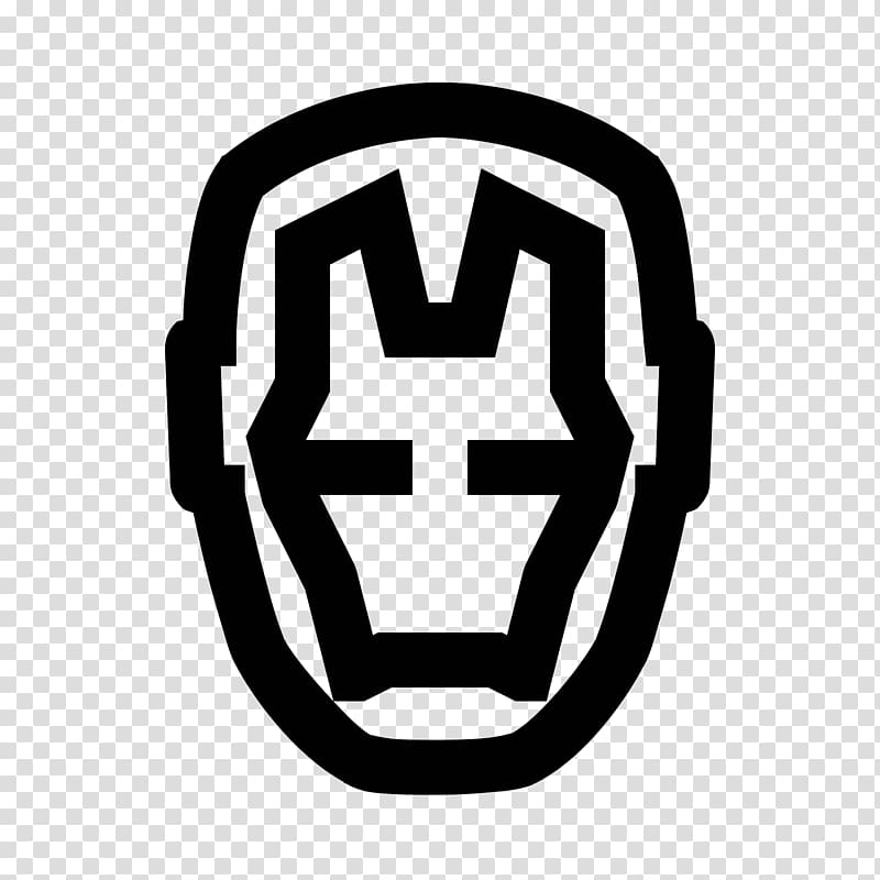 Iron Man\'s armor YouTube Mask Logo, Iron Man symbol transparent background PNG clipart