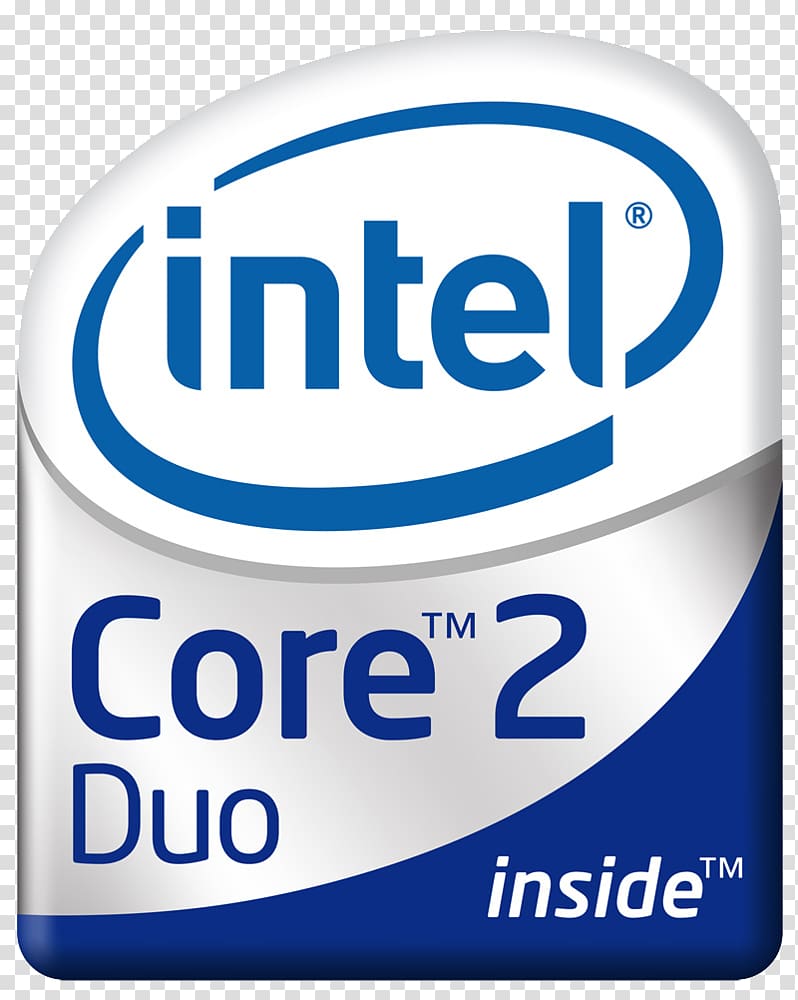 Intel Core 2 Quad Intel Core 2 Duo, intel transparent background PNG clipart