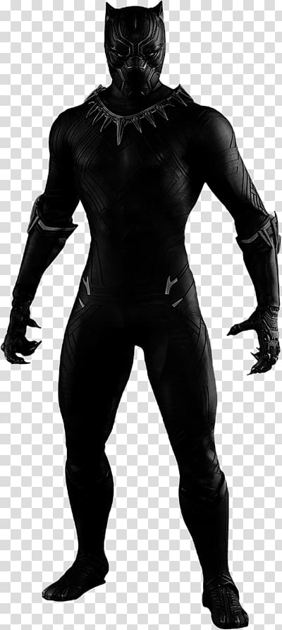 Black Panther Captain America 1:6 scale modeling Hot Toys Limited Action & Toy Figures, Black Panther Marvel transparent background PNG clipart