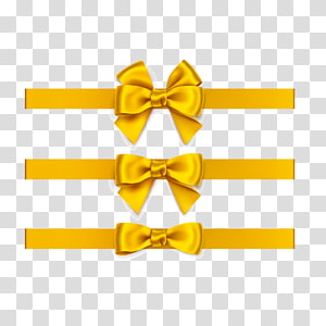 Gold bow isolated on transparent background 27243464 PNG