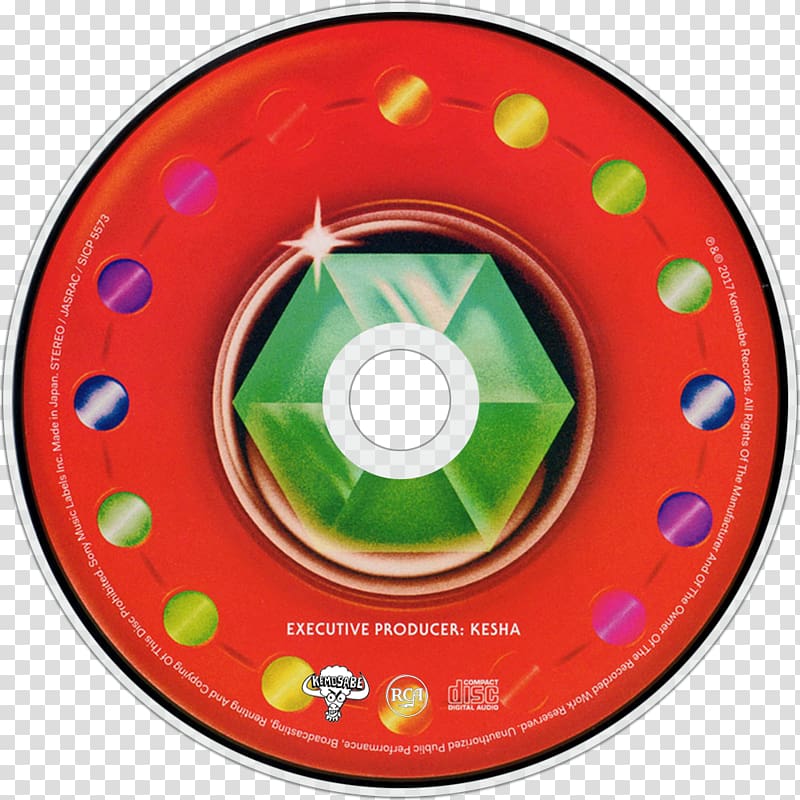 Compact disc Rainbow Ke$ha, Animal (Songbook) Album Phonograph record, rainbow transparent background PNG clipart
