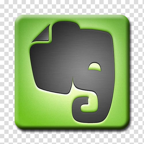 evernote logo white background