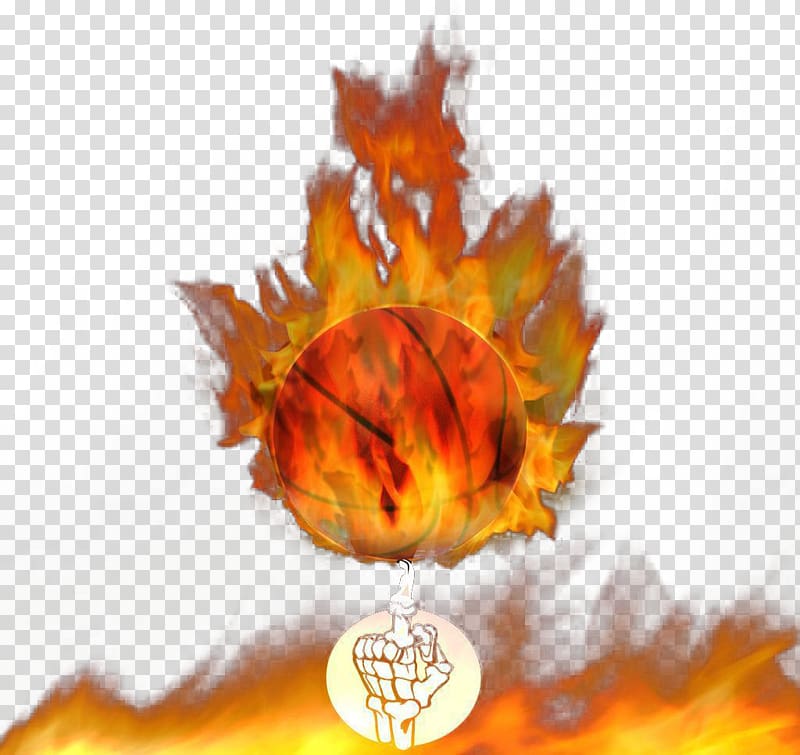 Basketball Flame Sport , Textured basketball flame transparent background PNG clipart