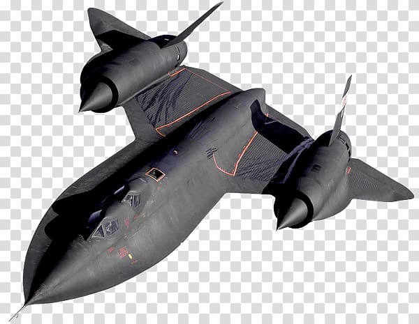 Lockheed SR-71 Blackbird Aircraft Airplane Wall decal Paper, aircraft transparent background PNG clipart