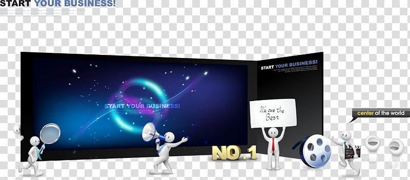 Display device 3D computer graphics , Beautiful 3D movie villain transparent background PNG clipart