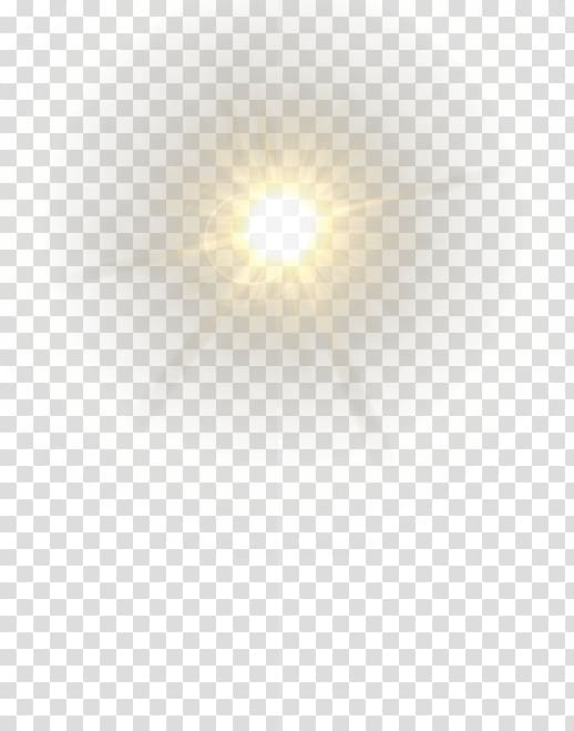 sun , Lens Flare Yellow transparent background PNG clipart