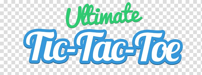 Logo Tic Tac Ultimate tic-tac-toe Font, game logo transparent background PNG clipart