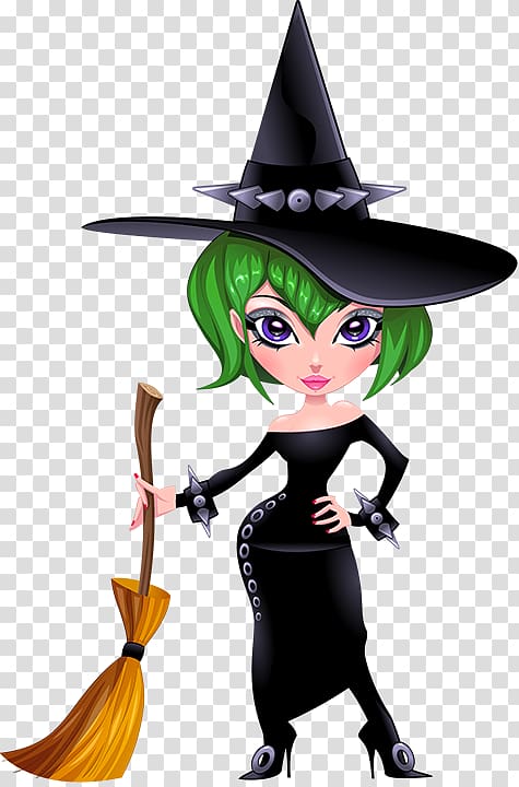 Witch Flying Witchcraft graphics , Halloween frame transparent background PNG clipart