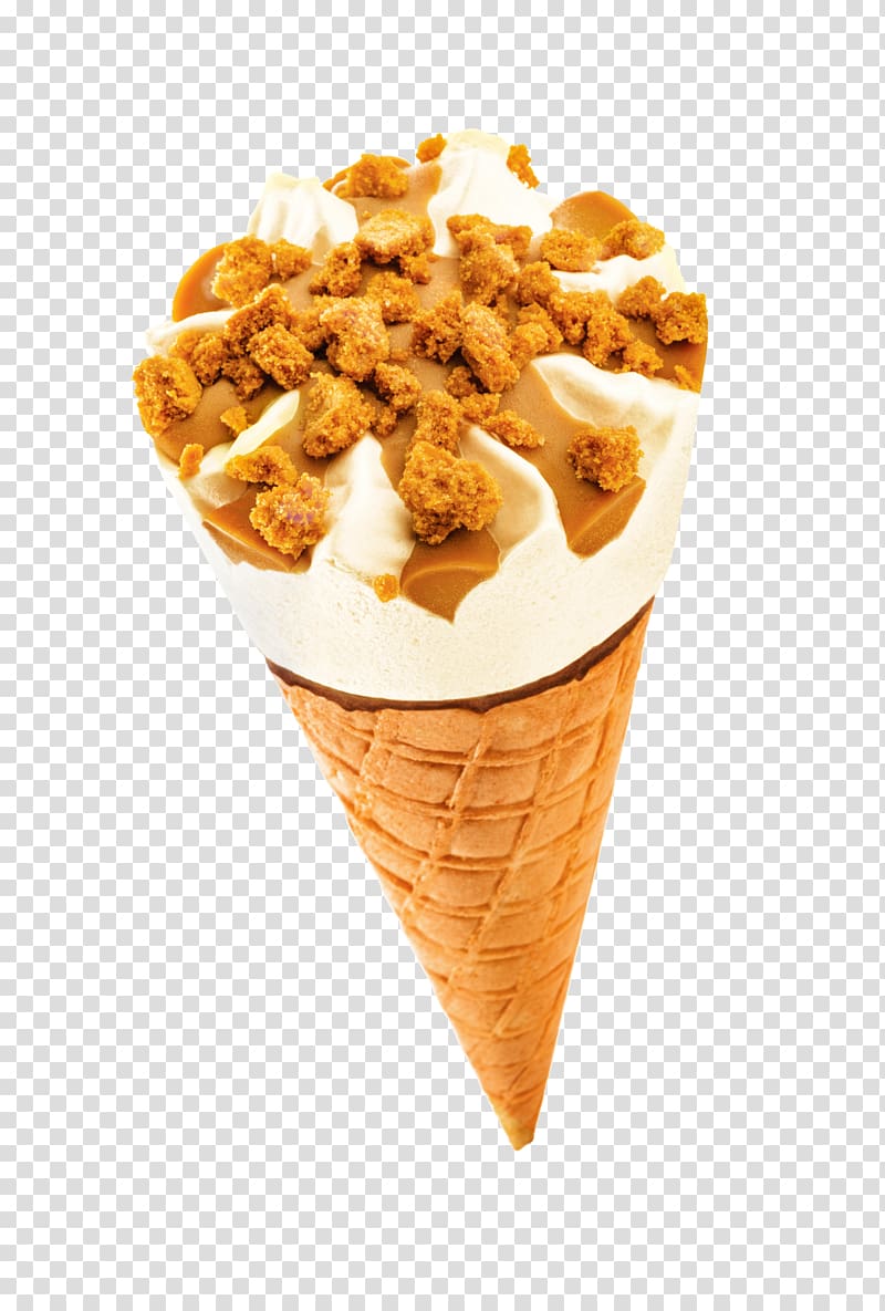 Gelato Ice Cream Cones Speculaas Milk, ice cream transparent background PNG clipart