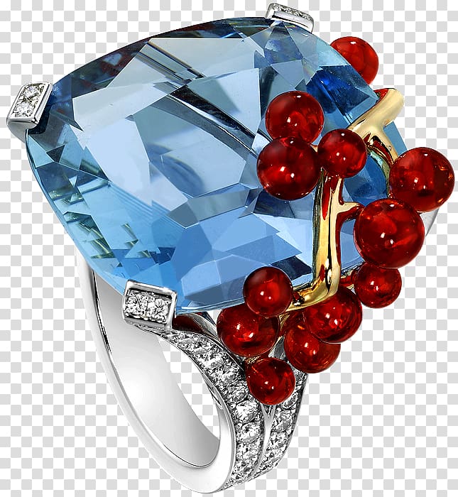 Ruby Ring Jewellery Diamond Sapphire, Blue lagoon transparent background PNG clipart