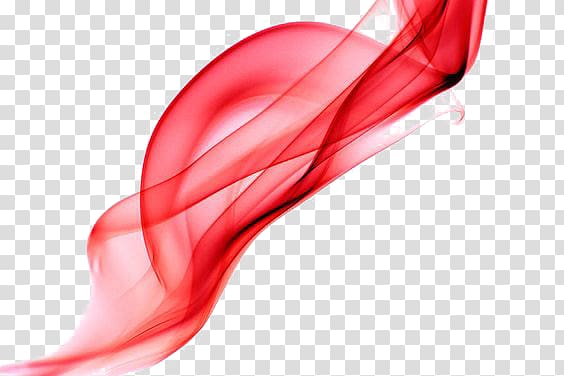 red smoke decoration transparent background PNG clipart