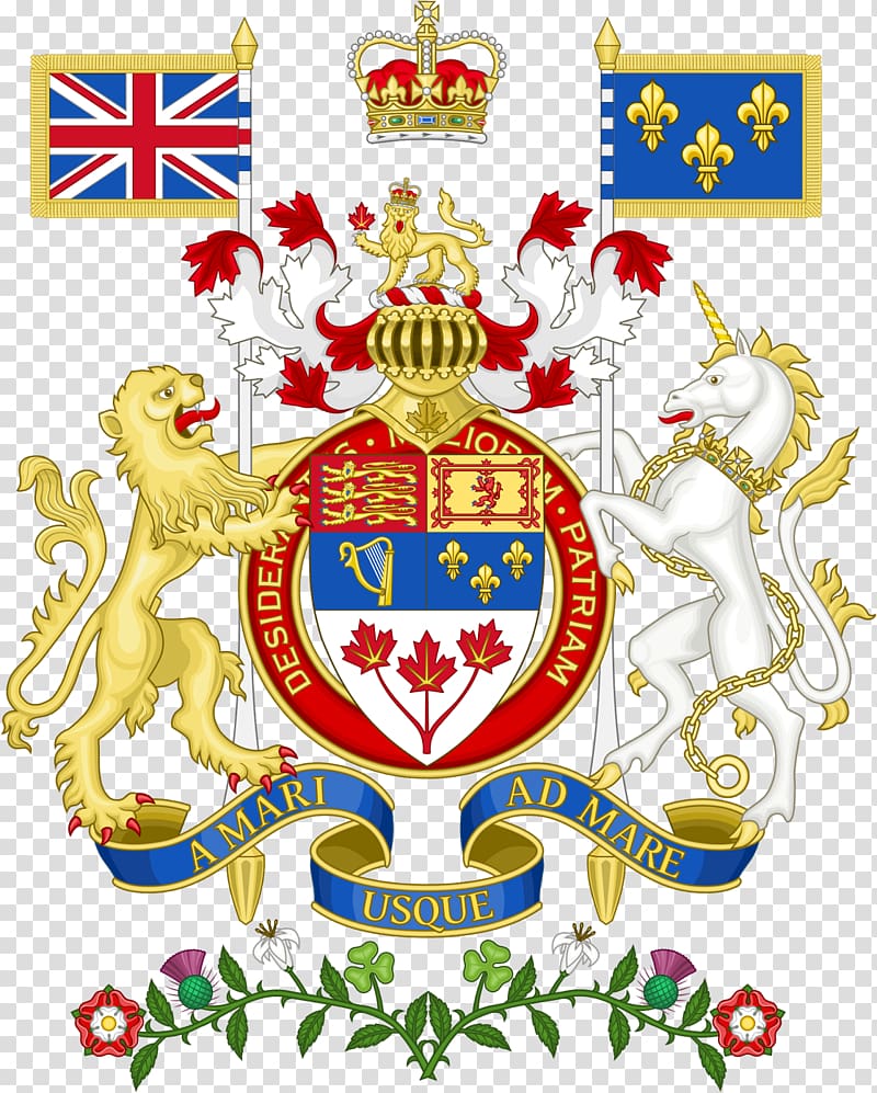 Arms of Canada Royal coat of arms of the United Kingdom National symbols of Canada, Canada transparent background PNG clipart