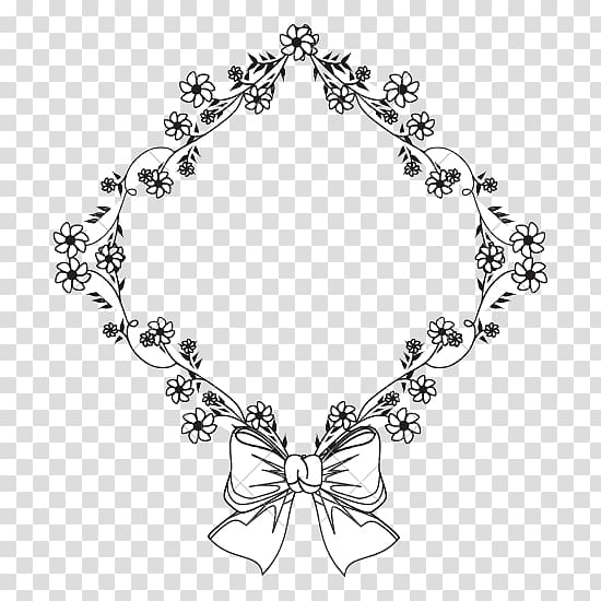 Flower , diamond border transparent background PNG clipart