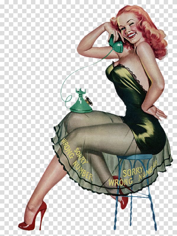 Pin-up girl Poster Vintage clothing Retro style Artist, pin up girl transparent background PNG clipart