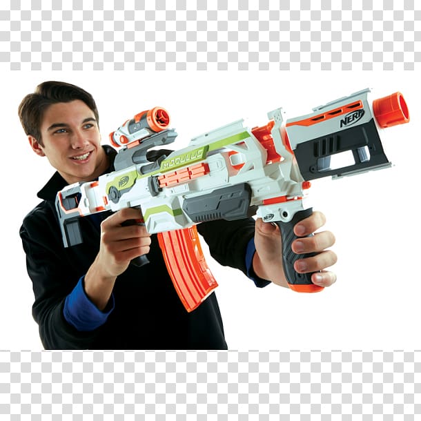 Nerf N-Strike Elite Nerf Blaster Toy, toy transparent background PNG clipart