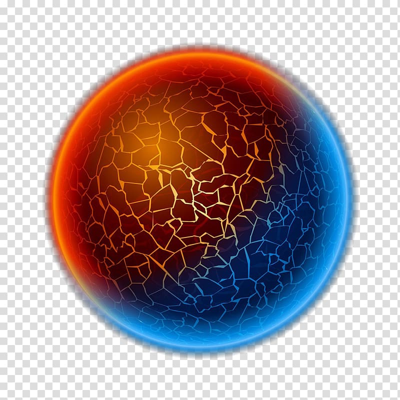 ice and fire balls transparent background PNG clipart