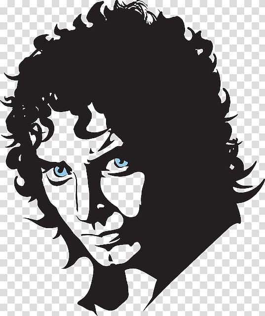 Frodo Baggins Bilbo Baggins Portrait, lord of the rings transparent background PNG clipart