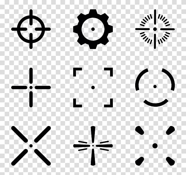 Reticle Computer Icons , chalk transparent background PNG clipart