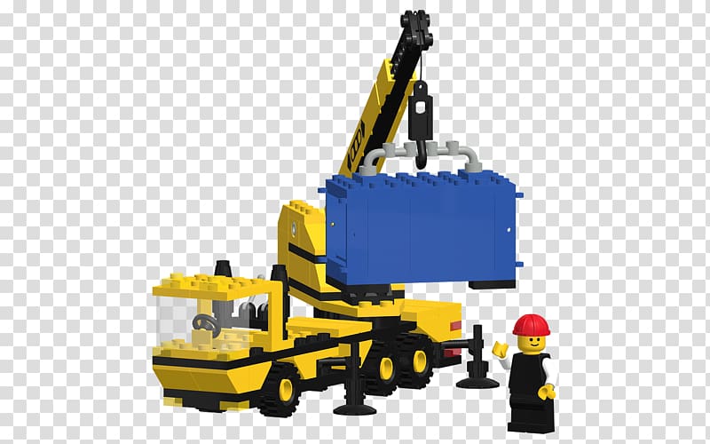 LEGO Crane Machine, crane transparent background PNG clipart