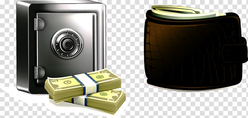 Money , Safe wallet transparent background PNG clipart