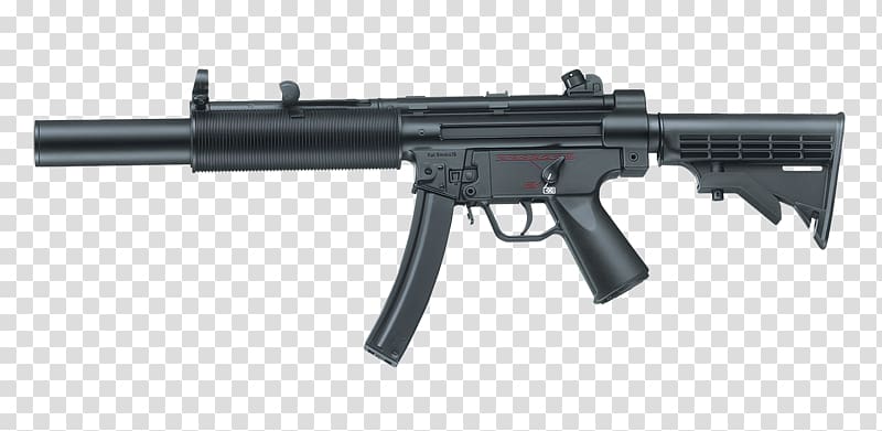 Heckler & Koch MP5 Airsoft Guns Jing Gong Firearm, others transparent background PNG clipart