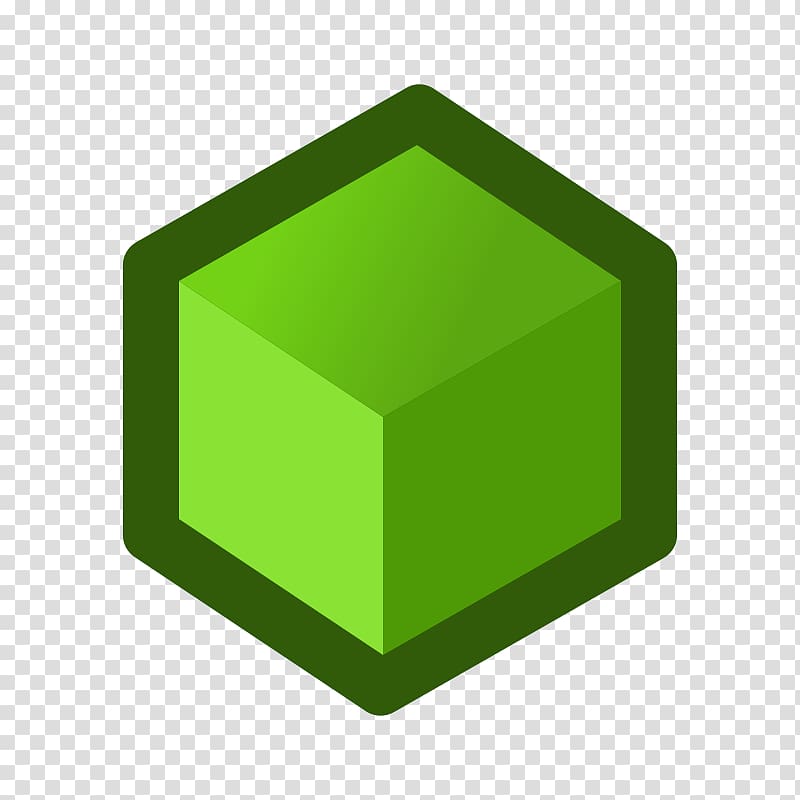 Cube Computer Icons Green , cube transparent background PNG clipart