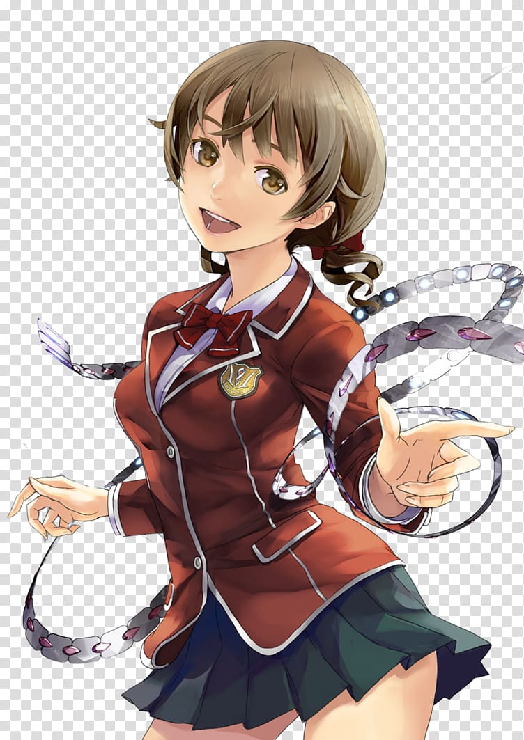 Guilty Crown Hare Menjou Inori Yuzuriha Shu Ouma Shibungi, guilty crown transparent background PNG clipart