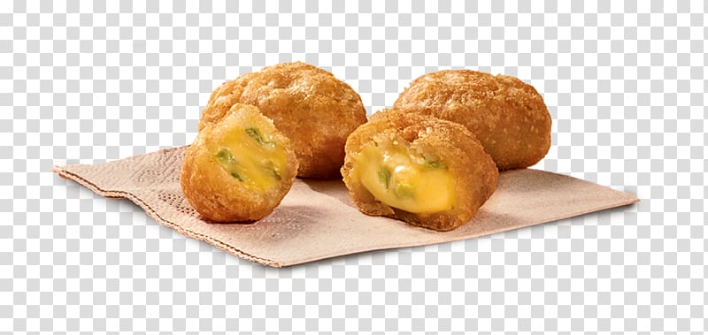 Fritter Fast food Arancini Vetkoek Meat, chilli cheese transparent background PNG clipart