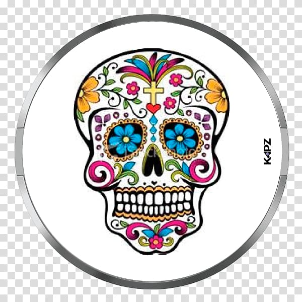 La Calavera Catrina Mexican cuisine Mexico Day of the Dead, skull transparent background PNG clipart