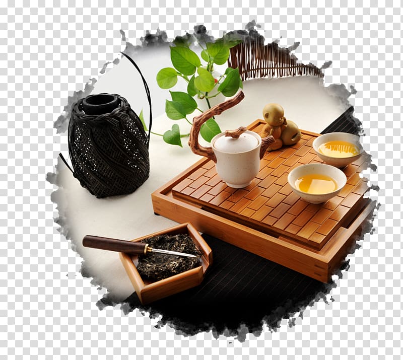 Green tea White tea Sweet tea Tea culture, Ink tea transparent background PNG clipart