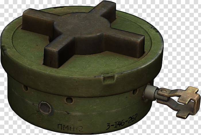 Land mine DayZ TM-62 series of mines MON-100, explosion transparent background PNG clipart
