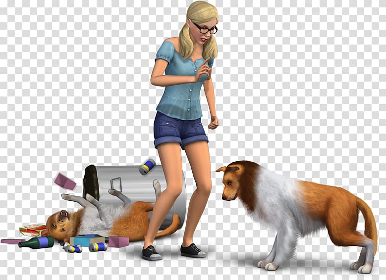 The Sims 4: Cats & Dogs The Sims 3: Pets Dog breed Video game, Sims 3 Pets transparent background PNG clipart