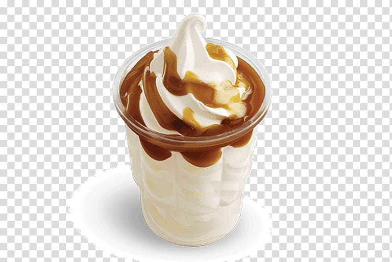 Ice Cream Cones Milkshake Sundae, sundae transparent background PNG clipart