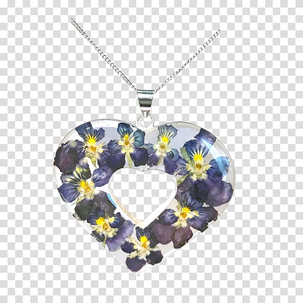 Necklace Jewellery Charms & Pendants Silver Flower, resin real flower necklaces transparent background PNG clipart