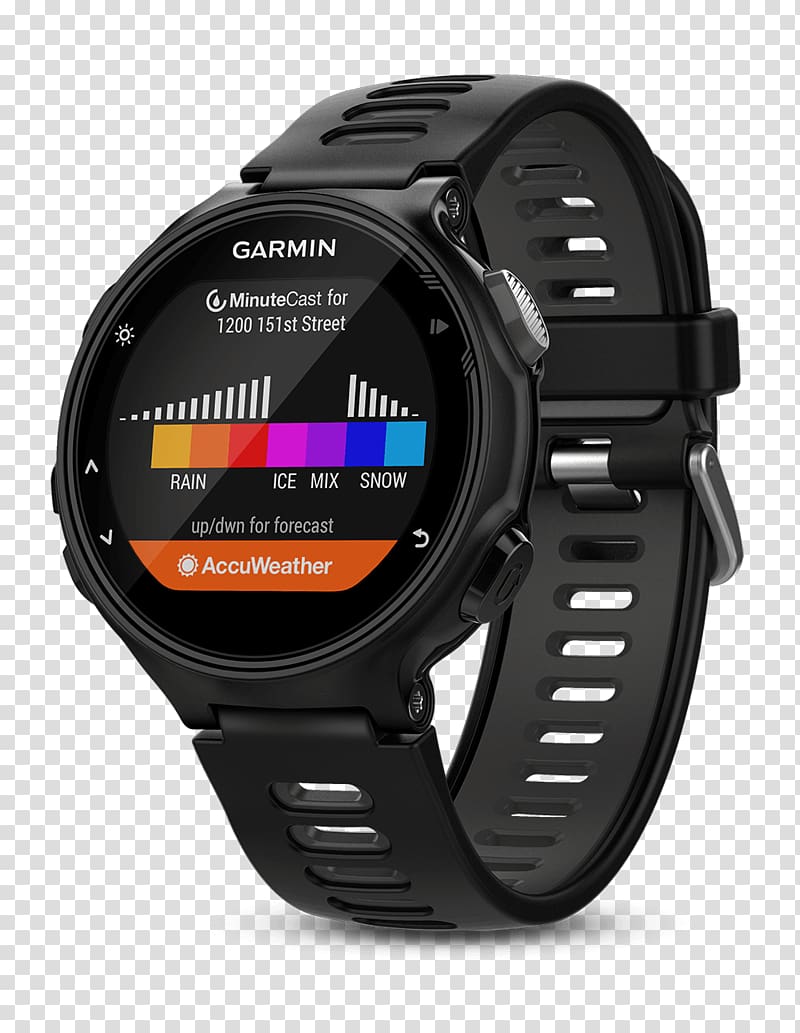 GPS Navigation Systems Garmin Forerunner 735XT GPS watch Garmin Ltd., watch transparent background PNG clipart