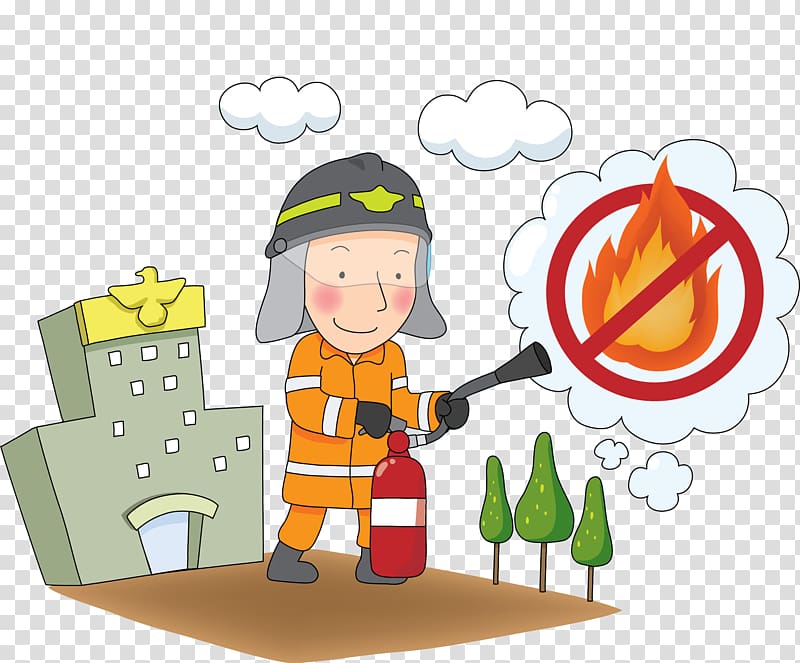 Conflagration Day of Firefighting, A fireman transparent background PNG clipart