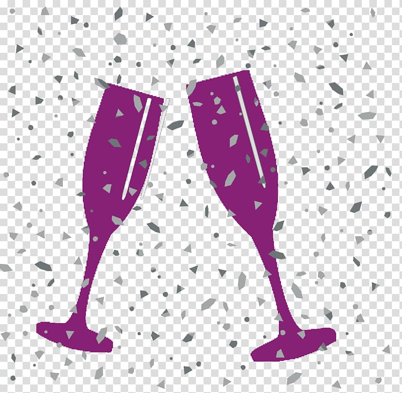 Champagne glass Sparkling wine Rosé , champagne transparent background PNG clipart