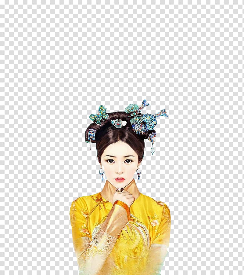 Empress Xiaochengren Qing dynasty Hu1eadu cung Chxe2n Huyxean truyu1ec7n u5c0fu8aaa u8d77u70b9u4e2du6587u7f51, Woman palace transparent background PNG clipart