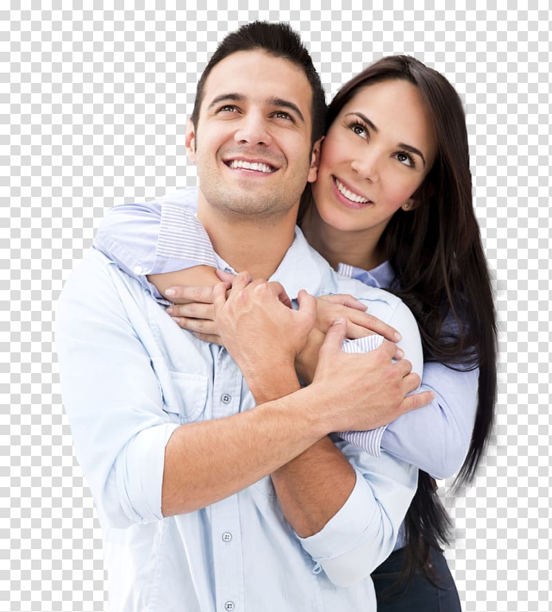 Happiness Husband Hug Love Woman, couple transparent background PNG clipart